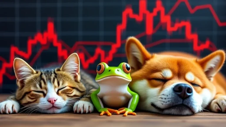 Meme Coins BONK, FLOKI, WIF, SHIB, and DOGE Hit Hard by Market Decline as Bitcoin Dips Below $95,000